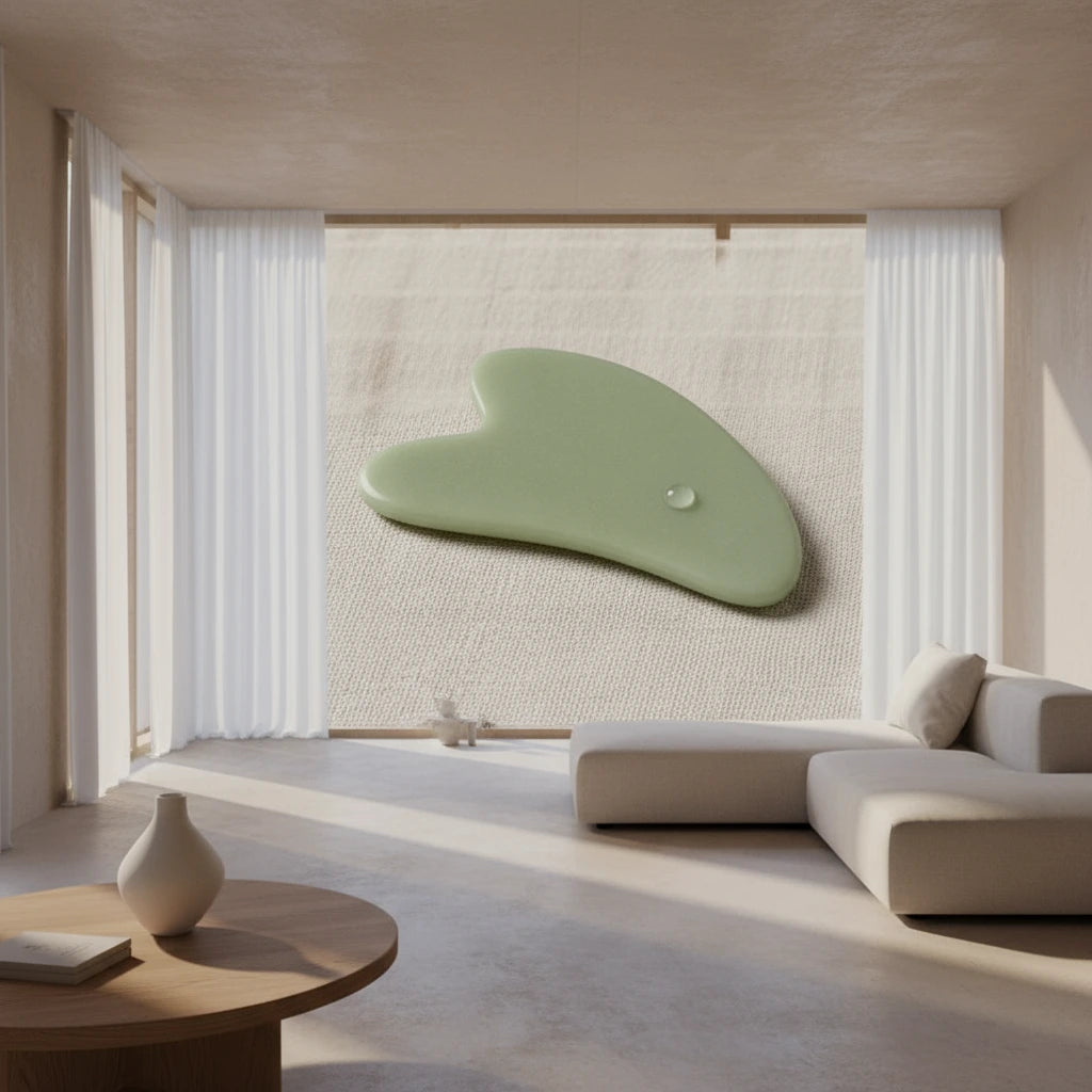 Gua-Sha et rouleau visage